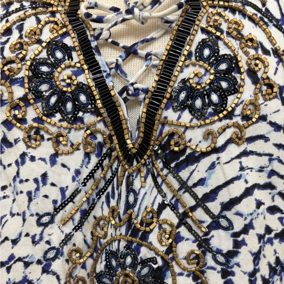 Soft Surroundings Women’s South Beach Beaded Tunic - Picture 5 of 13